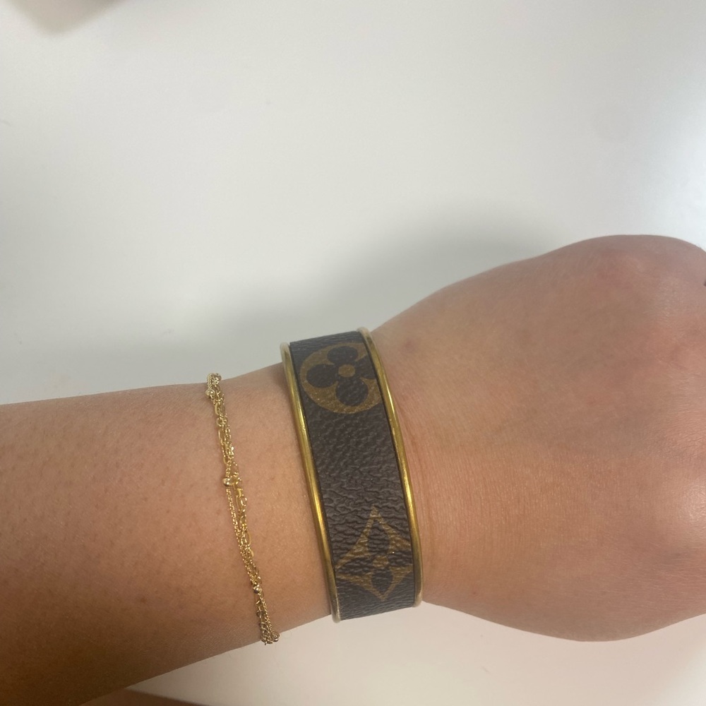 Louis Vuitton Upycled Bracelet